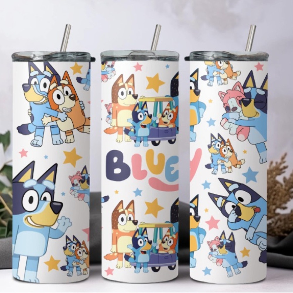 Colorful Cartoon Character Tumbler